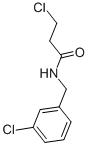 3-氯-n-(3-氯苄基)丙酰胺结构式_103040-54-6结构式