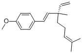 1-((E)-(s)-3,7-dimethyl-3-vinyl-octa-1,6-dienyl)-4-methoxy-benzene Structure,10309-44-1Structure