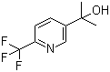 2-(6-(Trifluoromethyl)pyridin-3-yl)propan-2-ol Structure,1031721-43-3Structure