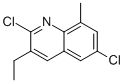 2,6-Dichloro-3-ethyl-8-methylquinoline Structure,1031927-98-6Structure