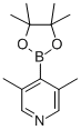 Pyridine, 3,5-dimethyl-4-(4,4,5,5-tetramethyl-1,3,2-dioxaborolan-2-yl)- Structure,1032358-02-3Structure
