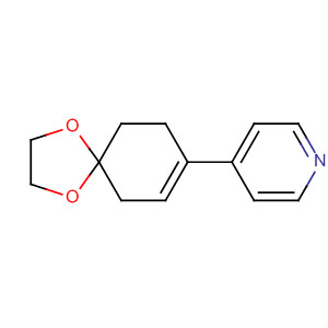 4-(4-吡啶)-3-环己烯-1-酮乙烯酮结构式_103319-01-3结构式