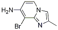 7-氨基-8-溴-2-甲基咪唑并[1,2-a]吡啶结构式_1033434-88-6结构式