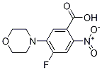 4-Fluoro-5-(4-morpholinyl)-2-nitrobenzoic acid Structure,1033778-62-9Structure