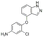3-Chloro-4-(1h-indazol-4-yloxy)benzenamine Structure,1033810-14-8Structure