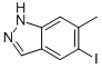 1H-Indazole, 5-iodo-6-methyl- Structure,1034154-15-8Structure