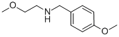 (4-甲氧基苄基)(2-甲氧基乙基)胺结构式_103464-79-5结构式