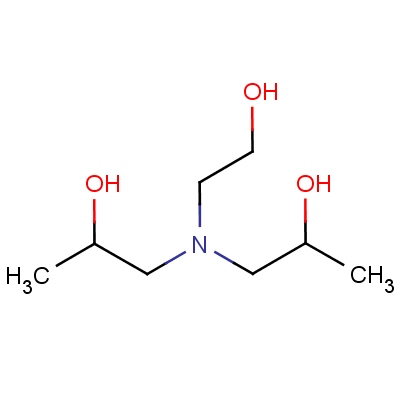 1,1-[(2-羟基乙基)亚氨基]双-2-丙醇结构式_10353-86-3结构式