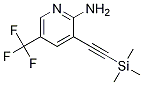 5-(Trifluoromethyl)-3-((trimethylsilyl)ethynyl)-pyridin-2-amine Structure,1036027-52-7Structure