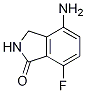 4-氨基-7-氟-2,3-二氢-1H-异吲哚-1-酮结构式_1036388-91-6结构式