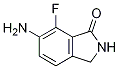 6-氨基-7-氟异吲哚啉-1-酮结构式_1036389-20-4结构式
