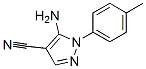 5-氨基-1-(4-甲基苯基)-1H-吡唑-4-甲腈结构式_103646-82-8结构式