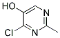 4-氯-2-甲基-5-嘧啶醇结构式_103660-23-7结构式