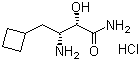 Cyclobutanebutanamide, β-amino-α-hydroxy-, hydrochloride (1:1), (αS,βR)- Structure,1036931-36-8Structure