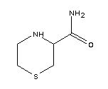 硫代吗啉-3-羧酰胺结构式_103742-31-0结构式