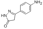 5-(4-氨基苯基)-2,4-二氢-3H-吡唑-3-酮结构式_103755-57-3结构式