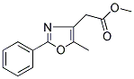 Methyl 2-(5-methyl-2-phenyl-1,3-oxazol-4-yl)acetate Structure,103788-64-3Structure