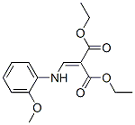 2-茴香胺亚甲基丙二酸二乙酯结构式_104007-09-2结构式