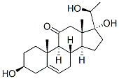 5-孕烯-3beta,17alpha,20alpha-硫醇-11-酮结构式_10402-77-4结构式