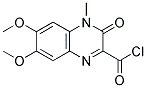 3-Chlorocarbonyl-6,7-dimethoxy-1-methyl-2(1h)-quinoxaline Structure,104077-15-8Structure