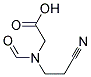 Glycine, n-(2-cyanoethyl)-n-formyl-(9ci) Structure,104147-60-6Structure