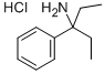 3-苯基-3-戊胺盐酸盐结构式_104177-96-0结构式