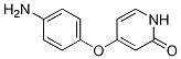 4-(4-氨基苯氧基)吡啶-2(1h)-酮结构式_1041861-94-2结构式