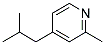 (9CI)-2-甲基-4-(2-甲基丙基)-吡啶结构式_104188-22-9结构式