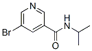 5-溴-N-(1-甲基乙基)-3-吡啶羧胺结构式_104290-45-1结构式