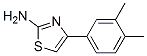 4-(3,4-Dimethylphenyl)thiazol-2-ylamine Structure,104296-00-6Structure