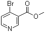 4-Bromopyridine-3-carboxylic acid methyl ester Structure,1043419-29-9Structure