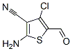 2-Amino-3-Cyano-4-Chloro-5-Formylthiophene Structure,104366-23-6Structure