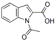 1-乙酰基吲哚-2-羧酸结构式_10441-26-6结构式