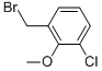 1-(Bromomethyl)-3-chloro-2-methoxybenzene Structure,1044256-94-1Structure