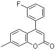 4-(3-氟苯基)-7-甲基-2H-色烯-2-酮结构式_1044277-06-6结构式