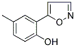 2-(5-Isoxazolyl)-4-methylphenol Structure,104516-57-6Structure