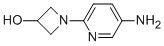 1-(5-氨基吡啶-2-基)氮杂啶-3-醇结构式_1045335-20-3结构式