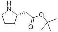 (S)-吡咯烷-2-乙酸叔丁基酯结构式_104553-43-7结构式