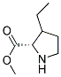 (9ci)-3-乙基-脯氨酸甲酯结构式_104561-32-2结构式