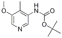Tert-butyl 5-methoxy-4-methylpyridin-3-ylcarbamate Structure,1045858-10-3Structure