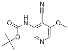 Tert-butyl 4-cyano-5-methoxypyridin-3-ylcarbamate Structure,1045858-19-2Structure