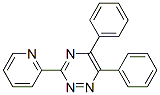 3-(2-Pyridyl)-5,6-diphenyl-1,2,4-triazine Structure,1046-56-6Structure