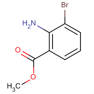 2-氨基-3-溴苯甲酸甲酯结构式_104670-74-8结构式
