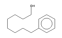 8-苯基-n-辛醇结构式_10472-97-6结构式