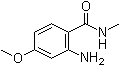 2-氨基-4-甲氧基-N-甲基苯甲酰胺结构式_104775-67-9结构式