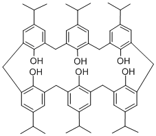 对异丙基杯[6]芳烃结构式_104789-79-9结构式