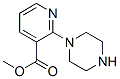 2-(1-哌嗪)-3-吡啶羧酸甲酯结构式_104813-92-5结构式