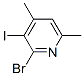 2-溴-3-碘-4,6-二甲基吡啶结构式_104830-09-3结构式
