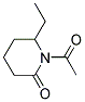 (9ci)-1-乙酰基-6-乙基-2-哌啶酮结构式_104886-00-2结构式