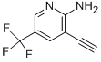 3-Ethynyl-5-(trifluoromethyl)pyridin-2-amine Structure,1048914-02-8Structure